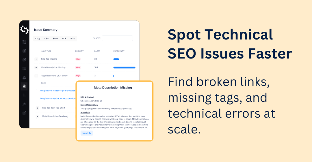 Technische SEO-Probleme mit SEOptimer erkennen